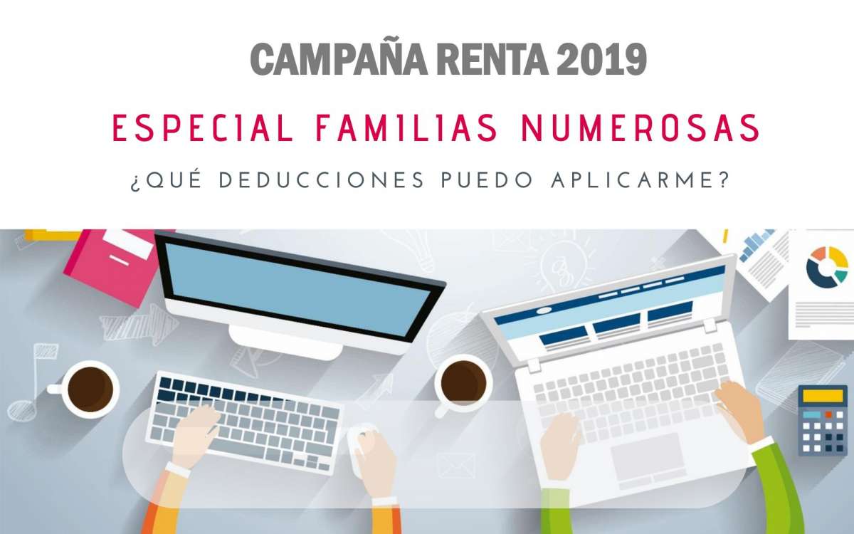 RENTA 2019 MANUAL PARA FAMILIAS NUMEROSAS