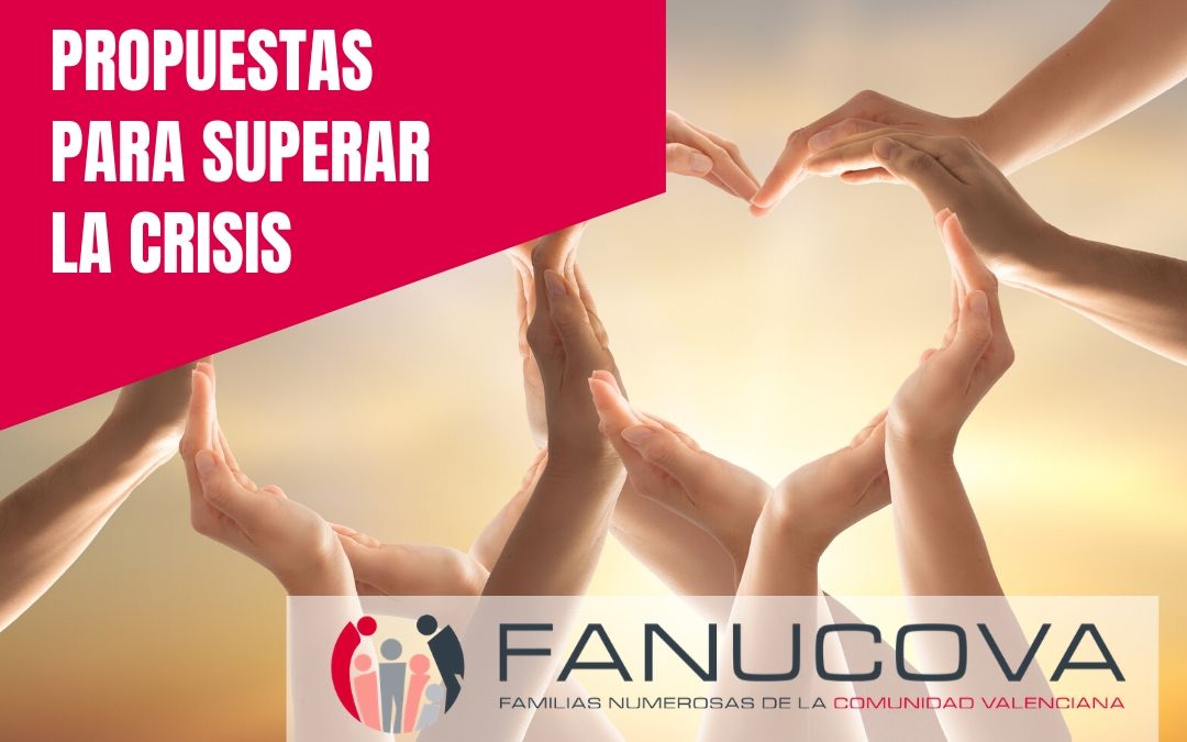 familias numerosas, crisis, ayudas