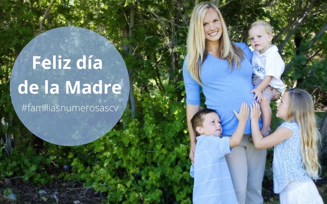 madre, familias numerosas, apoyo, maternidad