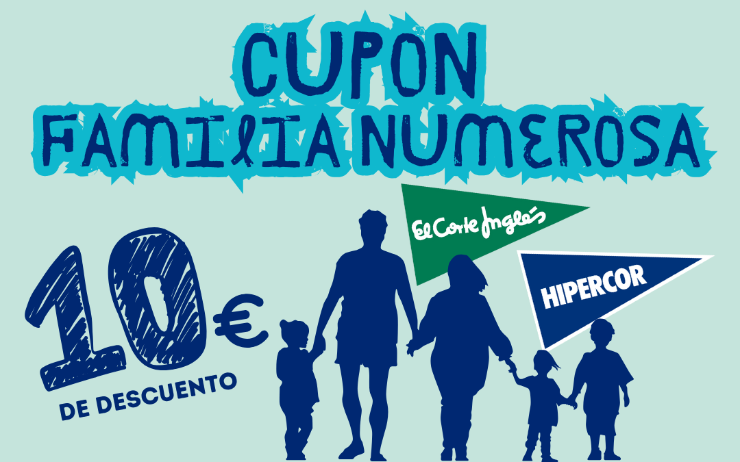 descuento familias numerosas el corteinglés