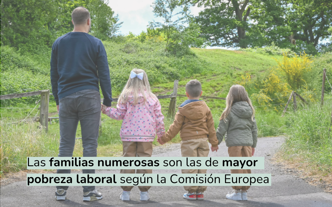 Familis numerosas pobreza laboral europa